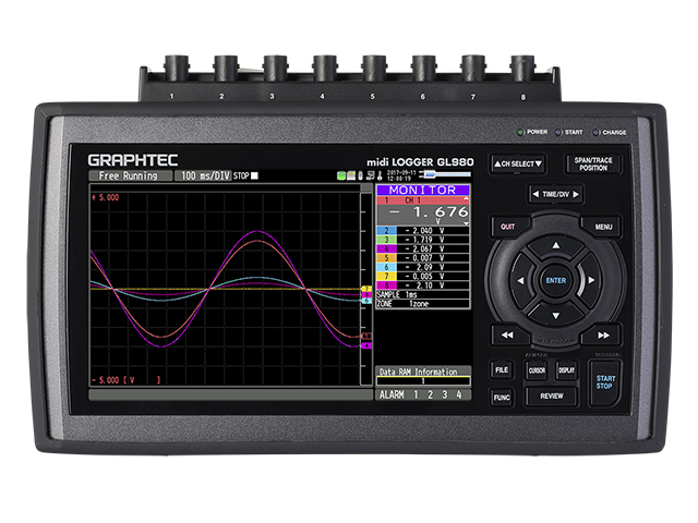 Enregistreur rapide tension RMS efficace 600 V